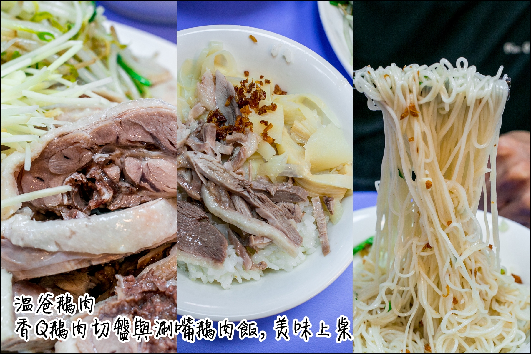 台南．北區．溫爸鵝肉，鵝肉飯涮嘴好吃，再來盤香Q多汁的鵝肉切盤，美味滿足!!