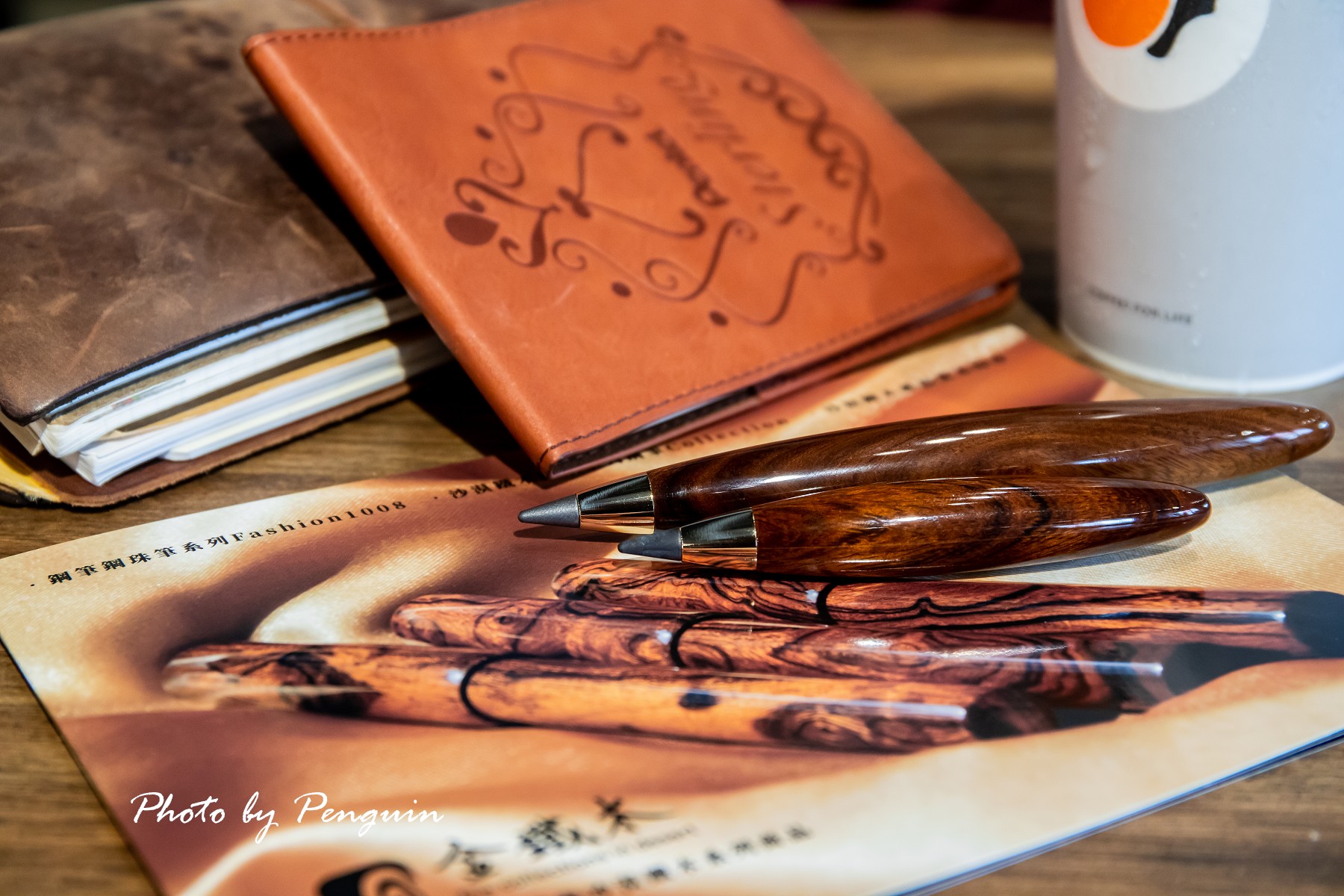 文具．JINTIEMU金鐵木木製手作筆．來自亞利桑那州的沙漠鐵木製成高質感的永恆筆
